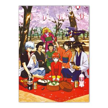 Imagem de Pintura em pôster Gintama Anime Sakata Gintoki 40x60cm