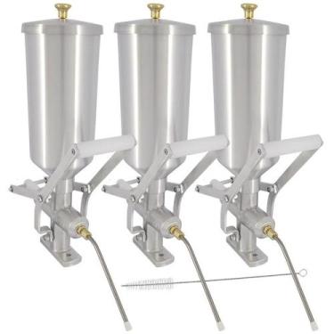 Imagem de Kit 3 Doceira de Churros 2 Litros (Recheadeira de Churros) - ATECH IND