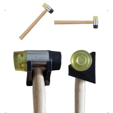 Imagem de Martelo Intercambiavel Luthier Cabo De Madeira Marcenaria Artesanato R