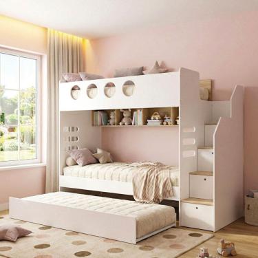 Imagem de Treliche com Nicho Star Maker Casatema Madeiraoriginals Branco/Itapoã