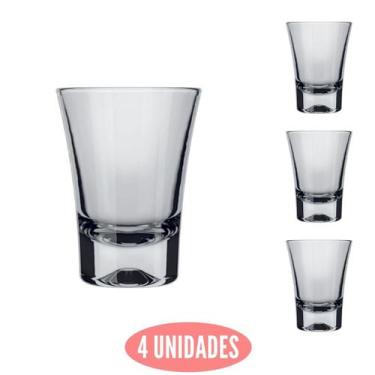 Imagem de Conjunto 4 Mini Copos Dose Ole 60ml Shot Cachaça Nadir - NADIR FIGUERE