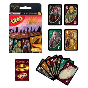 Imagem de Jogo de Cartas Uno Senhor Dos Anéis - Mattel