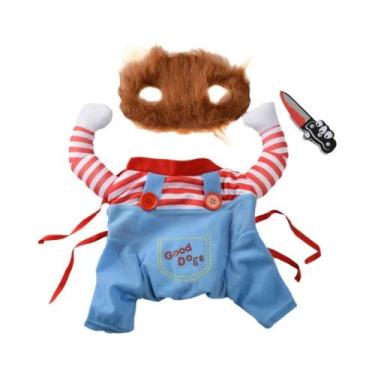 Imagem de Fantasia De Halloween Para Cães Pequenos E Grandes, Roupas Engraçadas 