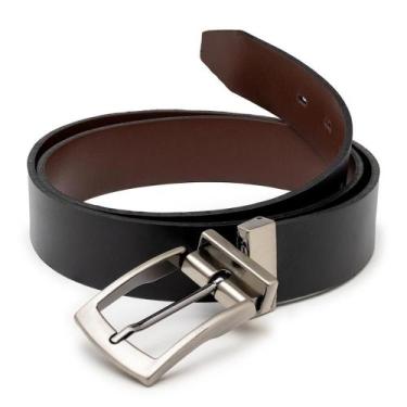 Imagem de Cinto Masculino Social Dupla Face Até 50,00 Reais - RIJEERO, Preto, Ca