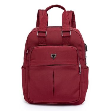 Imagem de Mochila Cavalera Reforçada Feminina Dia a Dia Trabalho Faculdade 10 Litros-Feminino