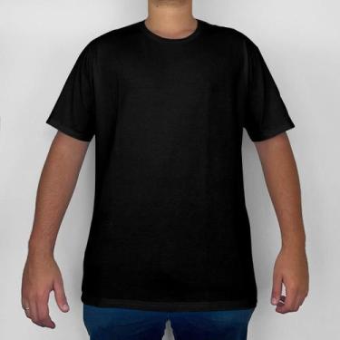 Imagem de Camiseta Manga Curta Essencial Confortável 100% Algodão Ogochi, Preto,