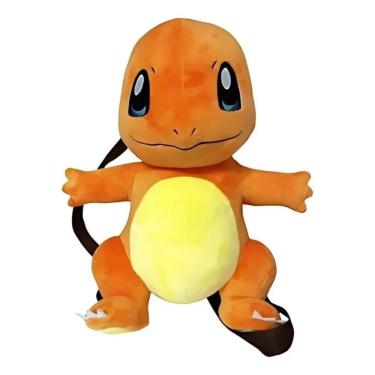 Imagem de Mochila de Pelúcia Charmander Pokemon - PK0004 - BBR Toys