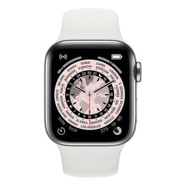 Imagem de Relógio Digital Smartwatch Z Pro Série 8 Branco Masculino Feminino Not