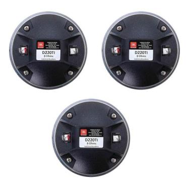 Imagem de Kit 3 Cornetao Driver D220ti 160 Watts Maxima Potente Jbl