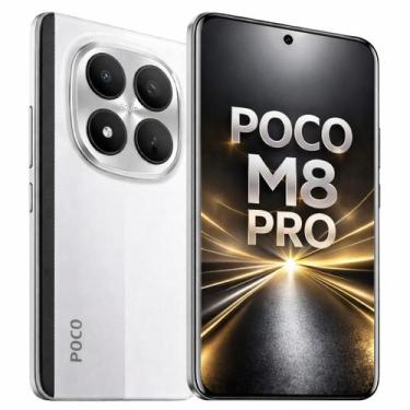 Imagem de Smartphone Celular Xiaomi POCO M8 Pro 5G 512GB, 12GB RAM, Câmera 64 MP