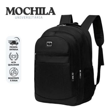 Imagem de Mochilas Viagem Impermeável Reforçada Compartimento Para Notebook - Ne