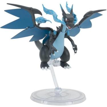 Imagem de Pokémon - Boneco Articulado Mega Charizard X 15cm