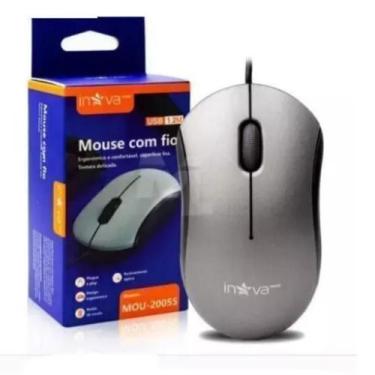 Imagem de Mouse optico com fio mou20055 (7899085584689) mou-20055 - Inova