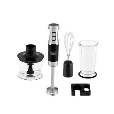 Imagem de Mixer Vertical 3 em 1 Fusion Mix Preto e Inox 220V - Black&Decker, Pre