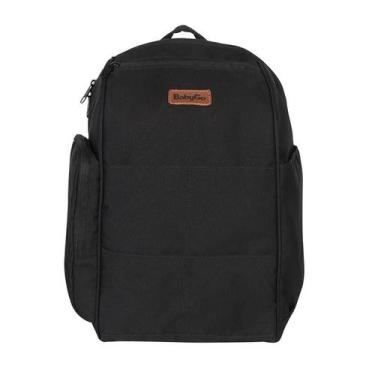 Imagem de Mochila Maternidade Top Preta com Trocador Babygo