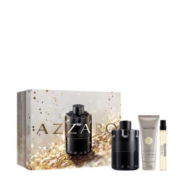 Imagem de Kit Azzaro The Most Wanted Masculino - Eau de Parfum Intense 100ml + 1