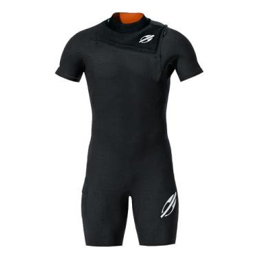 Imagem de Short John Mormaii MC Chestzip 1mm Flexxxa Pro UV-Suit 2025, GG, Preto