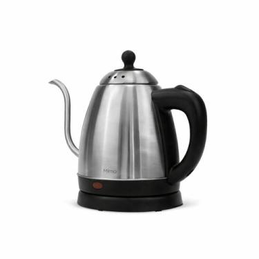Imagem de Chaleira Elétrica Bico Fino Mimo 1L Aço Inox Aquecimento Rápido Base 3
