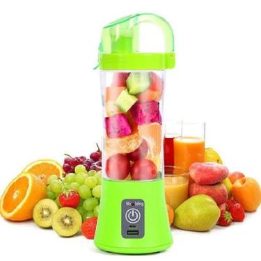 Imagem de Liquidificador Portátil 450 ml Juicer Cup USB Recarregável Elétrico Au