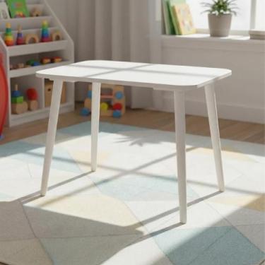 Imagem de Mesa Infantil de Atividades CR50275 para Rotina das Crianças Branco Mu