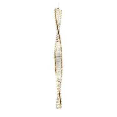 Imagem de Lustre Pendente Skylight Dna 3078l Led Bivolt Dourado-translucido