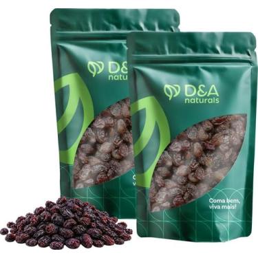Imagem de Uva Passa Preta Sem Semente 2kg - D&A Naturals