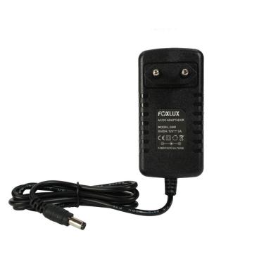 Imagem de Fonte para Fita LED 36W 12V 3A Bivolt Iluminação Estável para Projetos Internos Foxlux