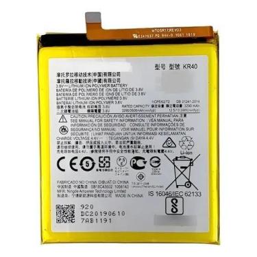Imagem de Bateria KR40 Para Moto One Vision One Action 3500mAh - Compatível