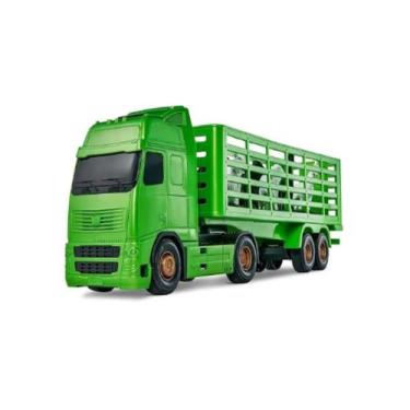 Imagem de Caminhao boiadeiro voyager 40cm 1350 - roma, Verde