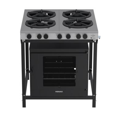 Imagem de Fogão a Gas Industrial 4 Bocas Venax FFI430-2 Gourmet