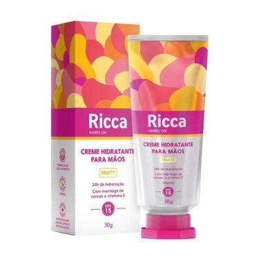 Imagem de Creme Hidratante para Mãos Ricca Hands On Fps 15 Fruity 30g Cód.2809 -