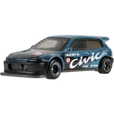 Imagem de Hot Wheels - Honda Civic Custom - JJJ81 - Mattel