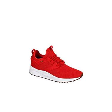Imagem de PUMA Mens Pacer Next EXCEL HIGH Risk RED PUMA White Gold Size 11