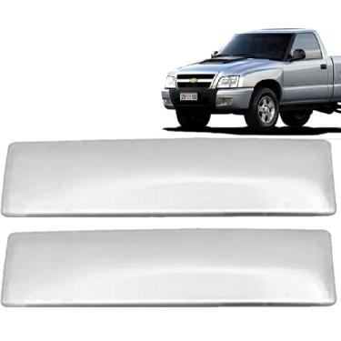 Imagem de PAR APLIQUE CROMADO DA MAÇANETA S10 2 PORTAS 95 96 97 A 11