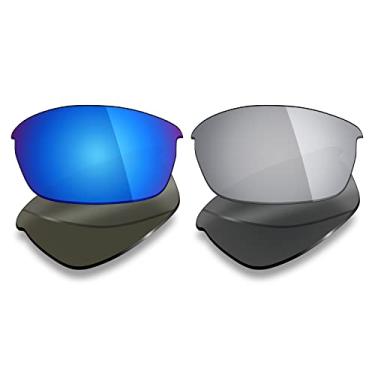 Imagem de Mryok 2 pares de lentes polarizadas de substituição para óculos de sol Oakley Flak Jacket – Opções