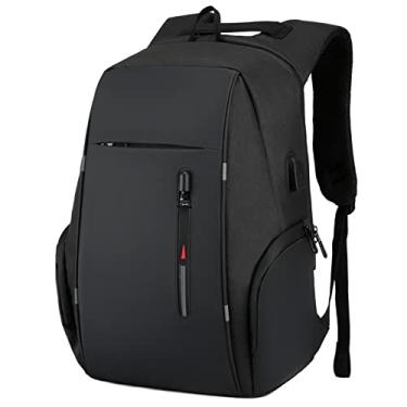 Imagem de ANMM Mochila para laptop feminino masculino bolsa de ombro para viagem de viagem de fac...