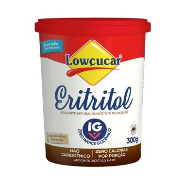 Imagem de Eritritol Adocante Natural Em Po Lowcucar 300g