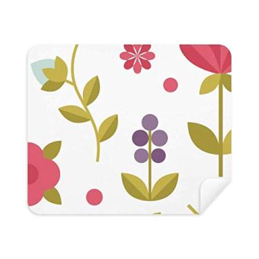 Imagem de Pano de limpeza Illustration Flower Paint Cleaner, 2 peças, tecido de camurça