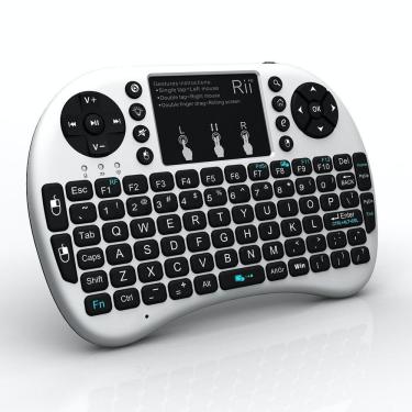 Imagem de Mini teclado sem fio touchpad pc wireless