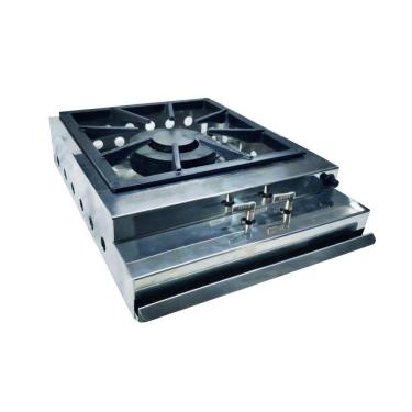 Imagem de Bifeteira À Gás Queimador Duplo De Sobrepor.