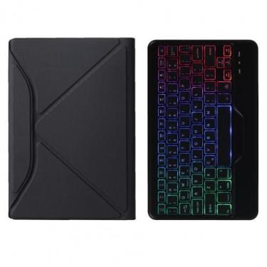 Imagem de Tablet teclado com estojo tablet Bluetooth-compatible3.0 ultra-fino tipo-c teclado para samsung tab a7 SM-T500/t505 10.4 polegadas