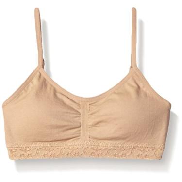 Imagem de Maidenform Curto feminino franzido sem costura com faixa de renda, nude, Nude., P