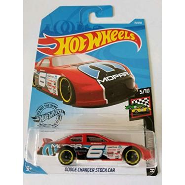 Imagem de Hot Wheels 2019 Hw Race Day - Dodge Charger Stock Car, Red