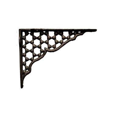 Imagem de Cantoneira Mão Francesa Hera Em Ferro Fundido N08 27X20,5Cm