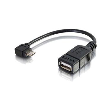 Imagem de SANOXY Cabo adaptador Micro-B USB Host OTG