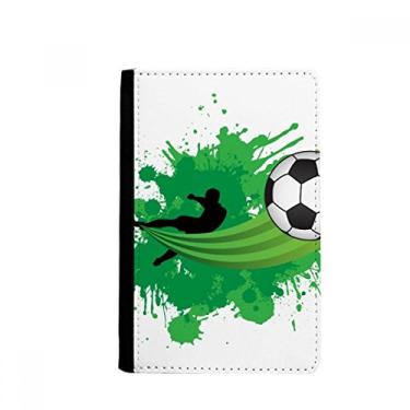 Imagem de Carteira Fly Soccer Futebol Esportes Passaporte Notecase Burse Capa Carteira Cartão Bolsa, Multicolor