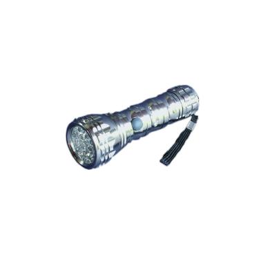 Imagem de Lanterna de alumínio Prata csr LED 19-19 LED