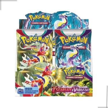 Jogo de Cartas Pokemon Box V Estampas Ilustradas 38 Cartas em Promoção na  Americanas