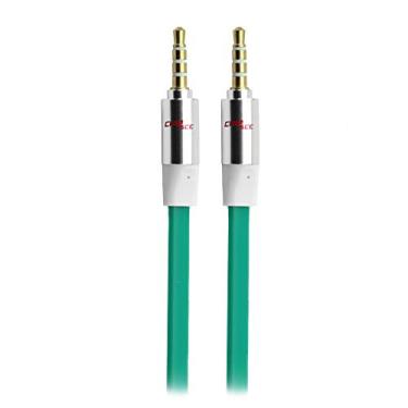 Imagem de CABO P2 PREMIUM - P2 + P2 ESTEREO FLAT 100% COBRE VERDE - 5M