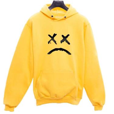 Imagem de Moletom Cangurú Flanelado Lil Peep-Masculino